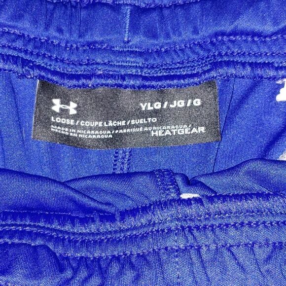 Under Armour loose royal blue shorts with drawstring - Picture 4 of 4